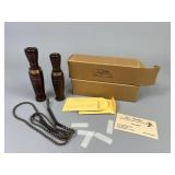 2 EZ Caller Duck Calls with Original Boxes