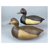 Dark Feather Freedman Pr of Redhead Duck Decoys