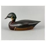 Bill Black, Jr. Wood Duck Drake Decoy