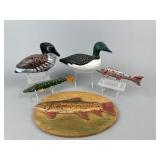 Spearing Decoys & Miniature Duck Decoys