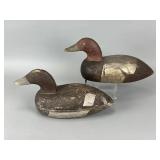 Charles "Vic" Tromble Pr of Redhead Duck Decoys