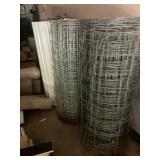 Several rolls of wolven wire 