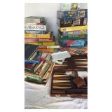 Board Games, Puzzles and Books