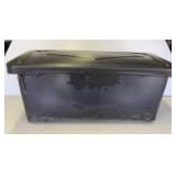 Plastic Tractor Tool Box with Lid