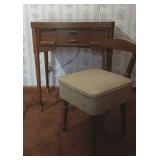 Singer Sewing Machine and Chair