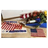 US Flags & Silk Flowers