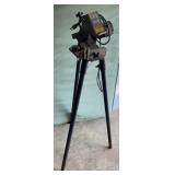 Chain Saw Chain Sharpener on Tripod Stand