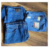 Wrangler, Leviï¿½s & Other Jean Shorts (44 & 50)