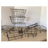 Wire baskets & Casserole Dish Stands