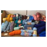 Colored yarns with several matching skeins