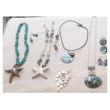 Beachy Necklaces & Earrings/925