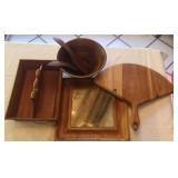 Vintage Wooden Kitchen Items