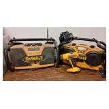 Dewalt Job Site Radios & Cordless Drill