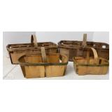 Wooden Fruit Baskets