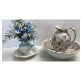 Transferware Pitchers & Basins