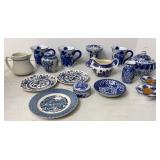 modern Flo Blue & Transferware