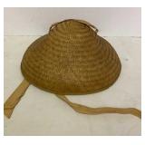 Vtg Straw Woven Hat