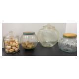 Glass Canisters