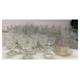 Clear Glass Stemware