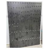 Pegboard & Hooks 47x64