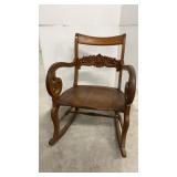 Antique Oak Rocker