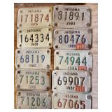 Motorcycle License Plates 70s & 80s