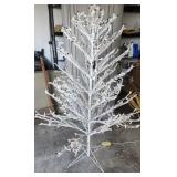 Christmas Tree, white, prelit