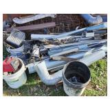 Scrap metal collection, motor, pumps