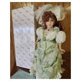 Heirloom Doll, Nora, in box with certificate