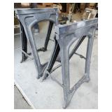 Sawhorses (2)  plastic, folding