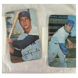 1970 Topps Big Cards Yaztremski/ Seaver (2 in lot)