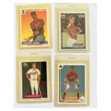 1991 Chipper Jones Rookie Cards (4 in lot)