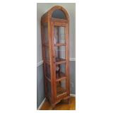 Curio Cabinet w/Dome Top, Vintage