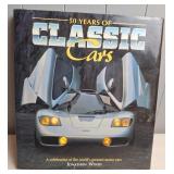 50 Years Of Classic Cars Coffee Table Book