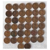 (38) Wheat Pennies