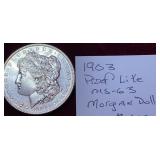 1903 Morgan Silver Dollar MS-63