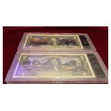 Authenticated $2 Uncir Bills