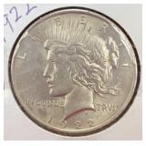 1922 Peace Silver Dollar