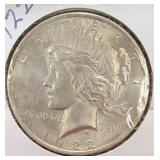 1922 Peace Silver Dollar