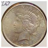 1925 Peace Silver Dollar