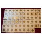 Washington Quarters 1965-1998 (58coins)