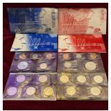 (2) 1999 United States Mint uncir Sets