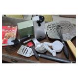 Cook Book, Whisks, can opener