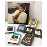 Micheal Jackson Thriller Album & 8-track Tapes