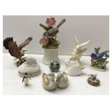 Porcelain Bird Figurines