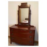 Antique Cherry Dresser 44x20x33.5