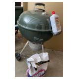 Weber Charcoal Grill, Charcoal & Lighter Fluid