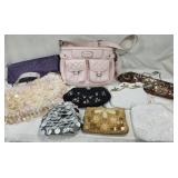 Purses, clutches, beaded, Chaps