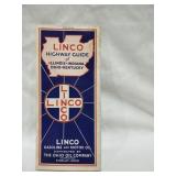 LINCO Highway Guide, Map, Ohio Oil Co.