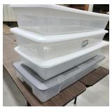 Storage Totes, under bed (4)